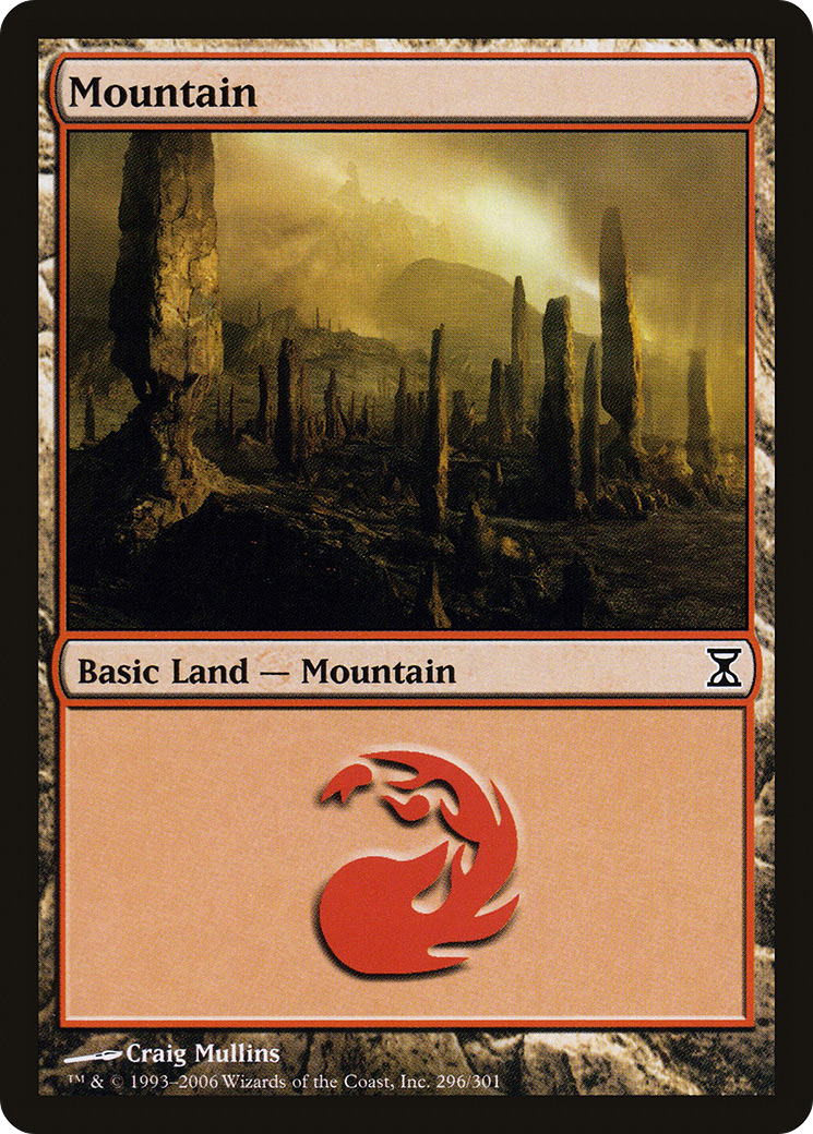 Image of Mountain (296) (TSP-296) - Time Spiral Foil