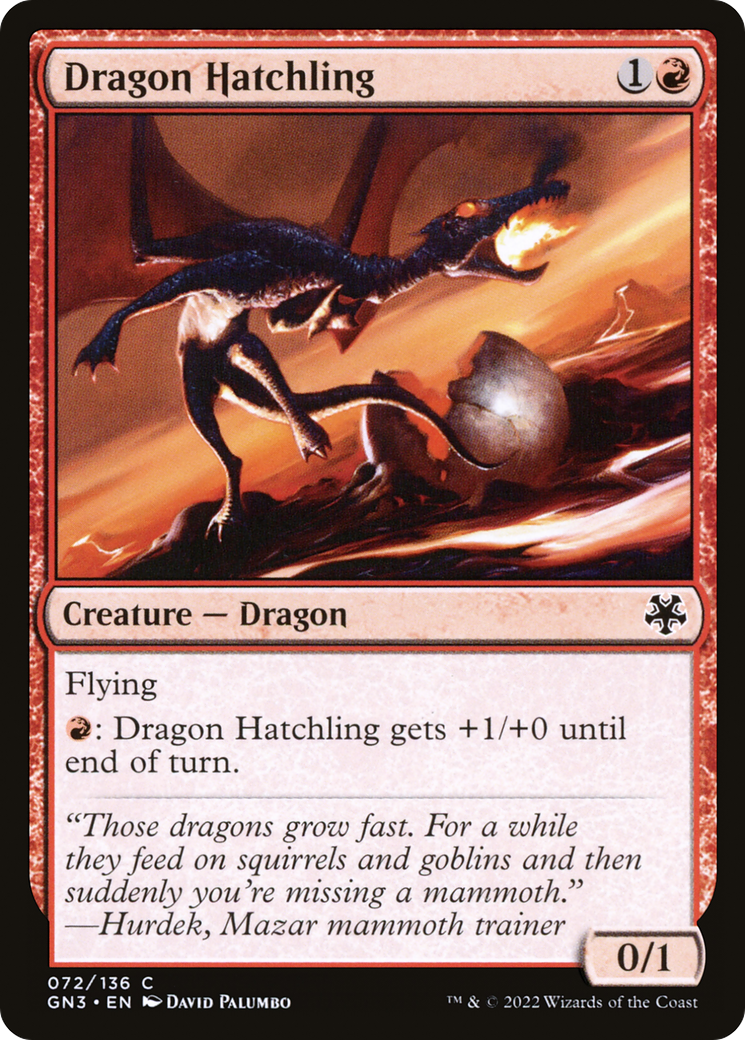 Image of Dragon Hatchling (GN3-072) - Game Night: Free-for-All