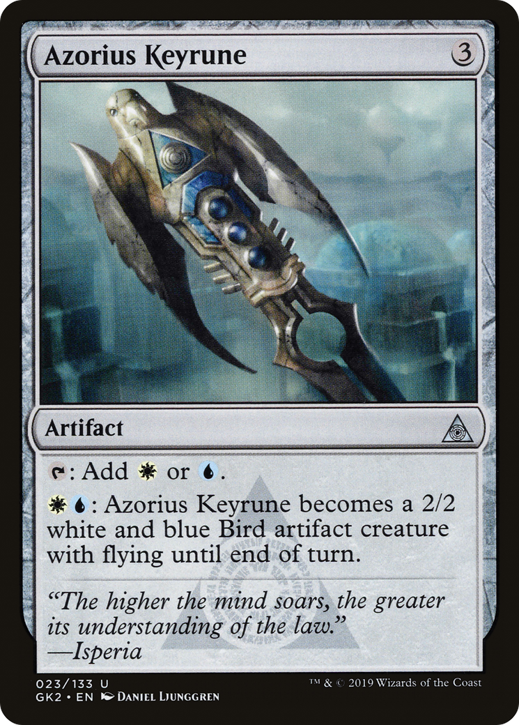 Image of Azorius Keyrune (GK2-023) - RNA Guild Kit