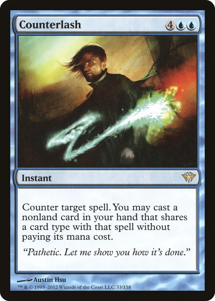 Image of Counterlash (DKA-033) - Dark Ascension Foil