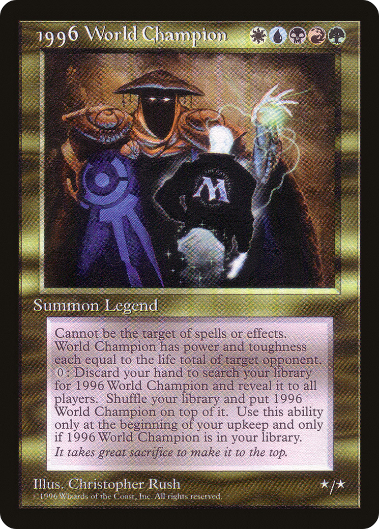 Image of 1996 World Champion (SPECIAL-) - Celebration Cards