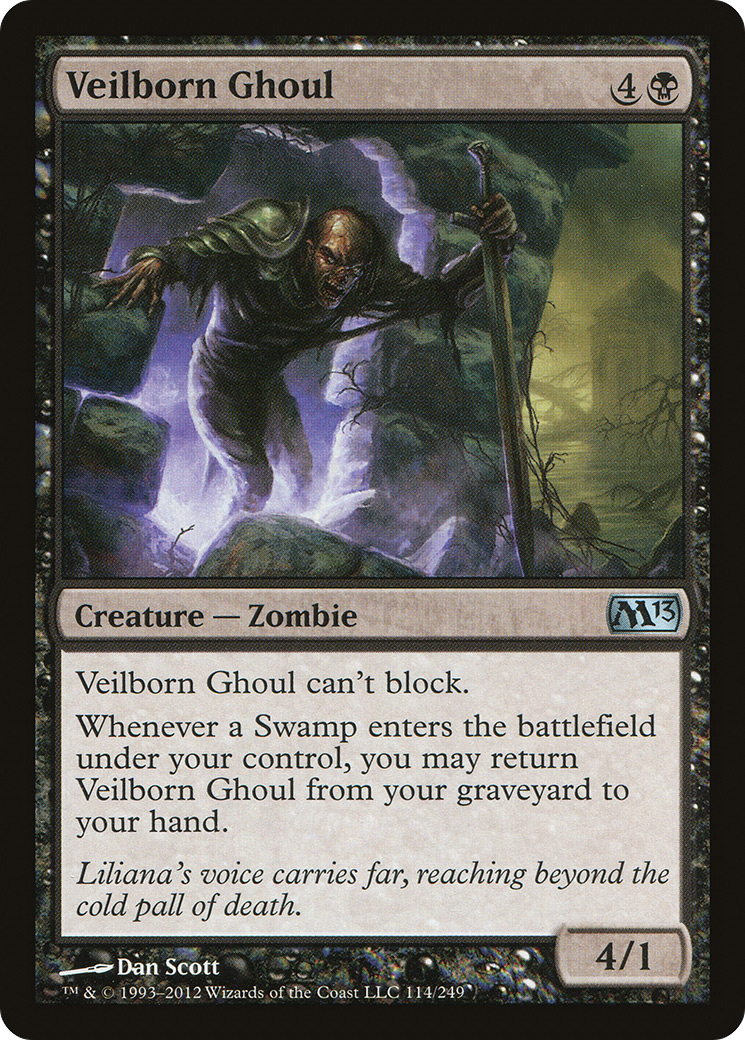 Image of Veilborn Ghoul (M13-114) - Magic 2013 Foil