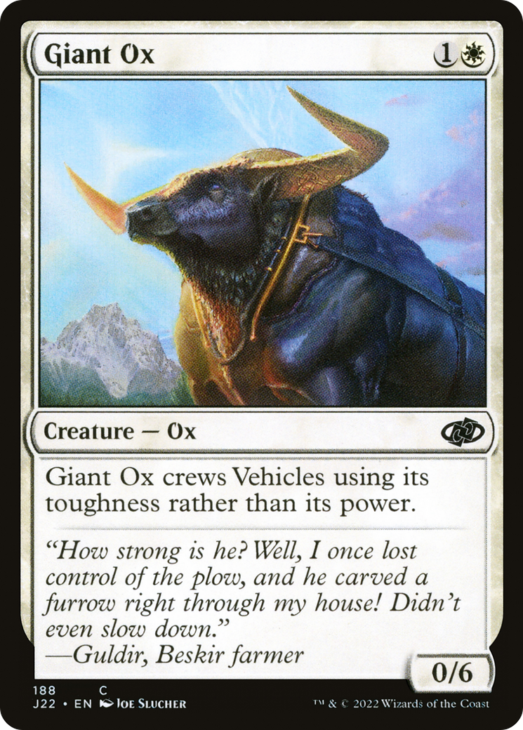 Image of Giant Ox (J22-188) - Jumpstart 2022