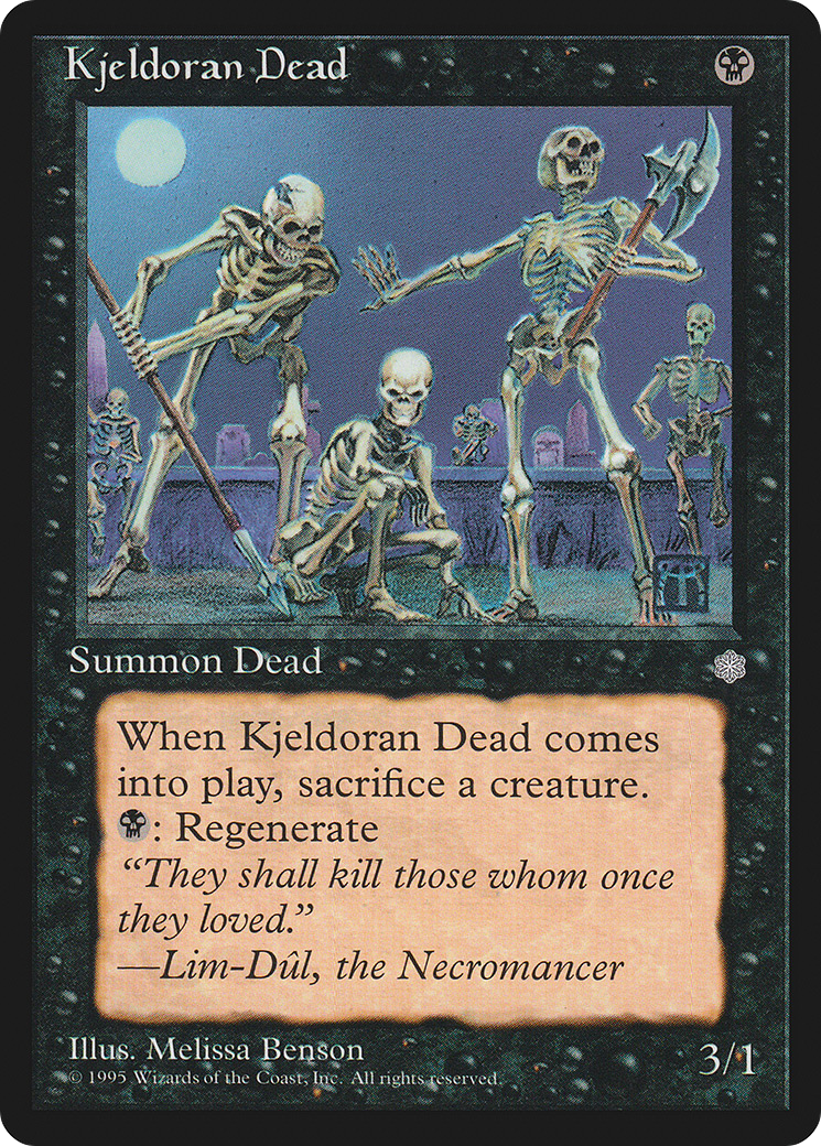 Image of Kjeldoran Dead (ICE-) - Ice Age