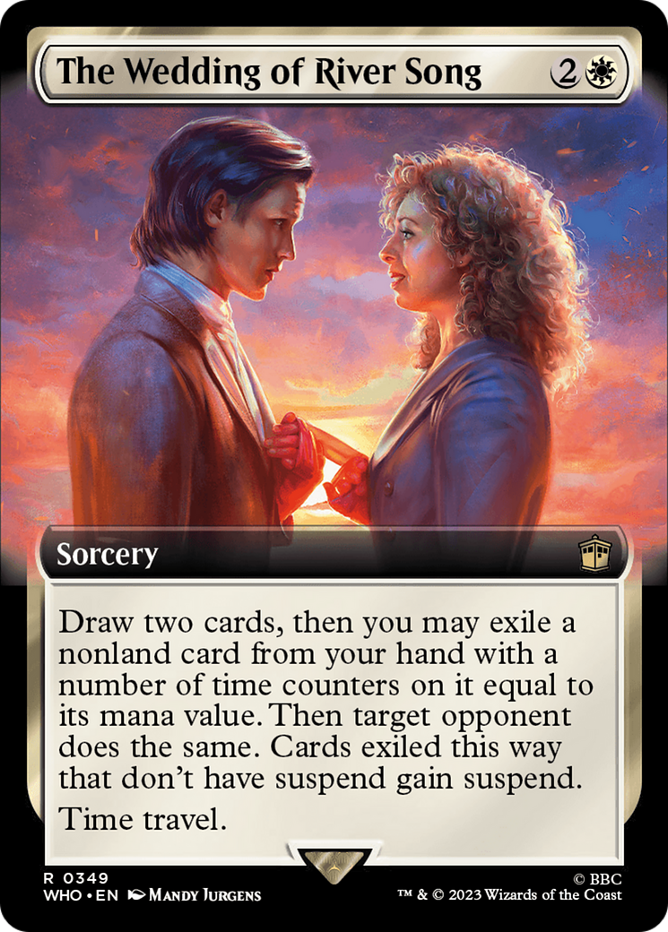 Image of The Wedding of River Song (Extended Art) (WHO-349) - Doctor Who: (Extended Art)