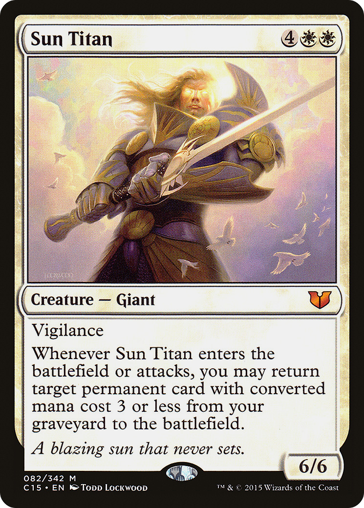 Image of Sun Titan (C15-082) - Commander 2015