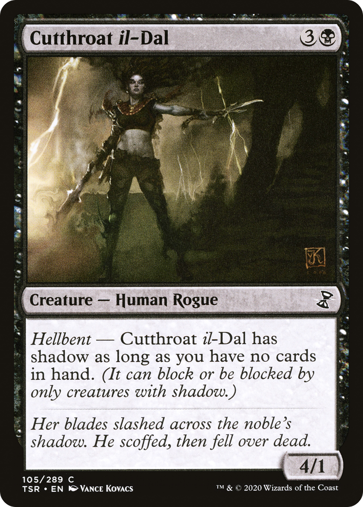 Image of Cutthroat il-Dal (TSR-105) - Time Spiral Remastered Foil