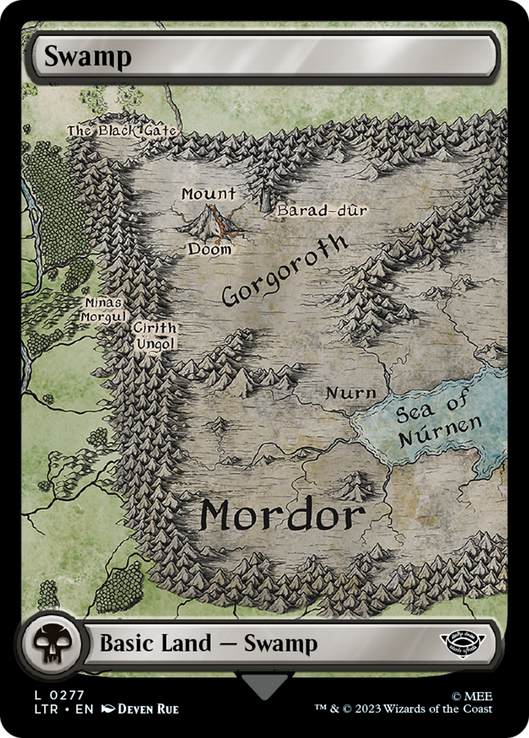 Image of Swamp (0277) (LTR-277) - The Lord of the Rings: Tales of Middle-earth