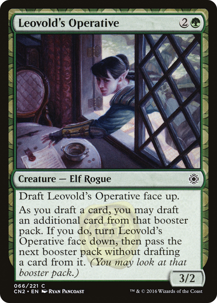 Image of Leovold's Operative (CN2-066) - Conspiracy: Take the Crown: (draft)