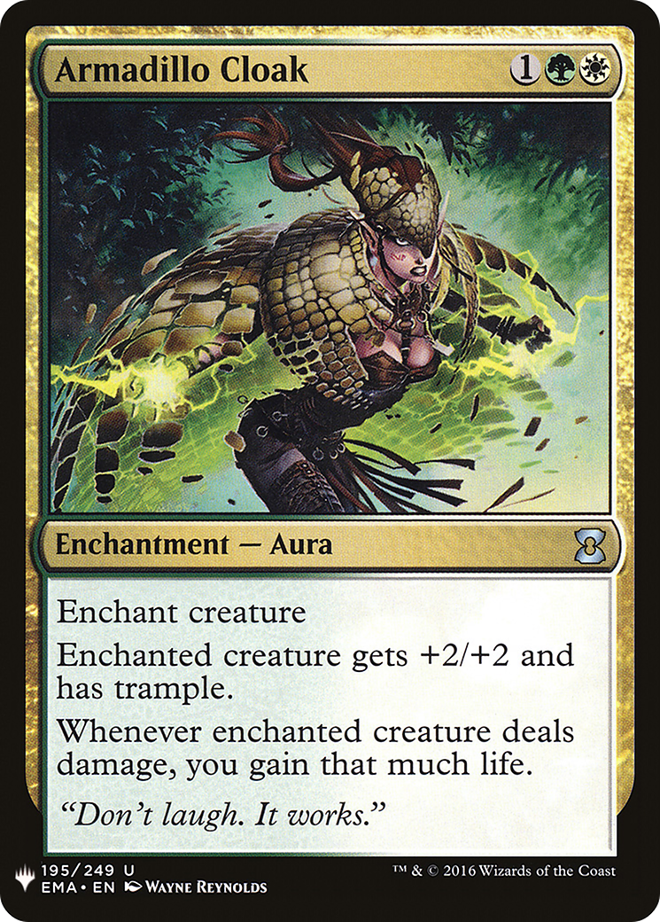 Image of Armadillo Cloak (LIST-195) - The List