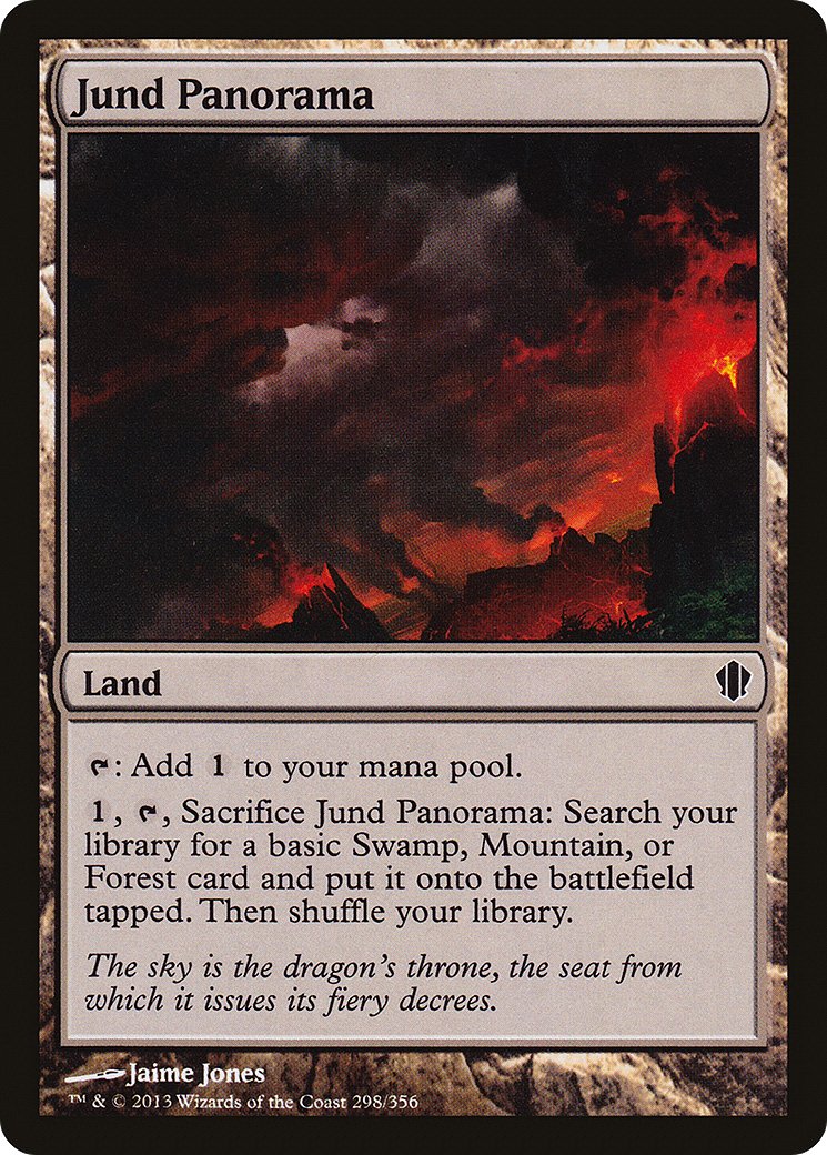 Image of Jund Panorama (C13-298) - Commander 2013