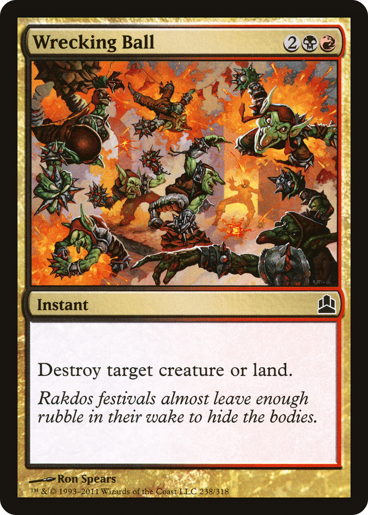 Image of Wrecking Ball (CMD-238) - Commander 2011