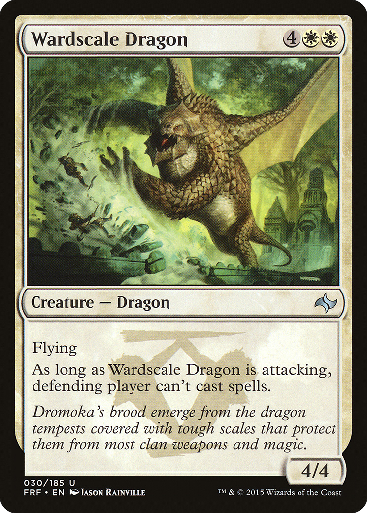 Image of Wardscale Dragon (FRF-030) - Fate Reforged