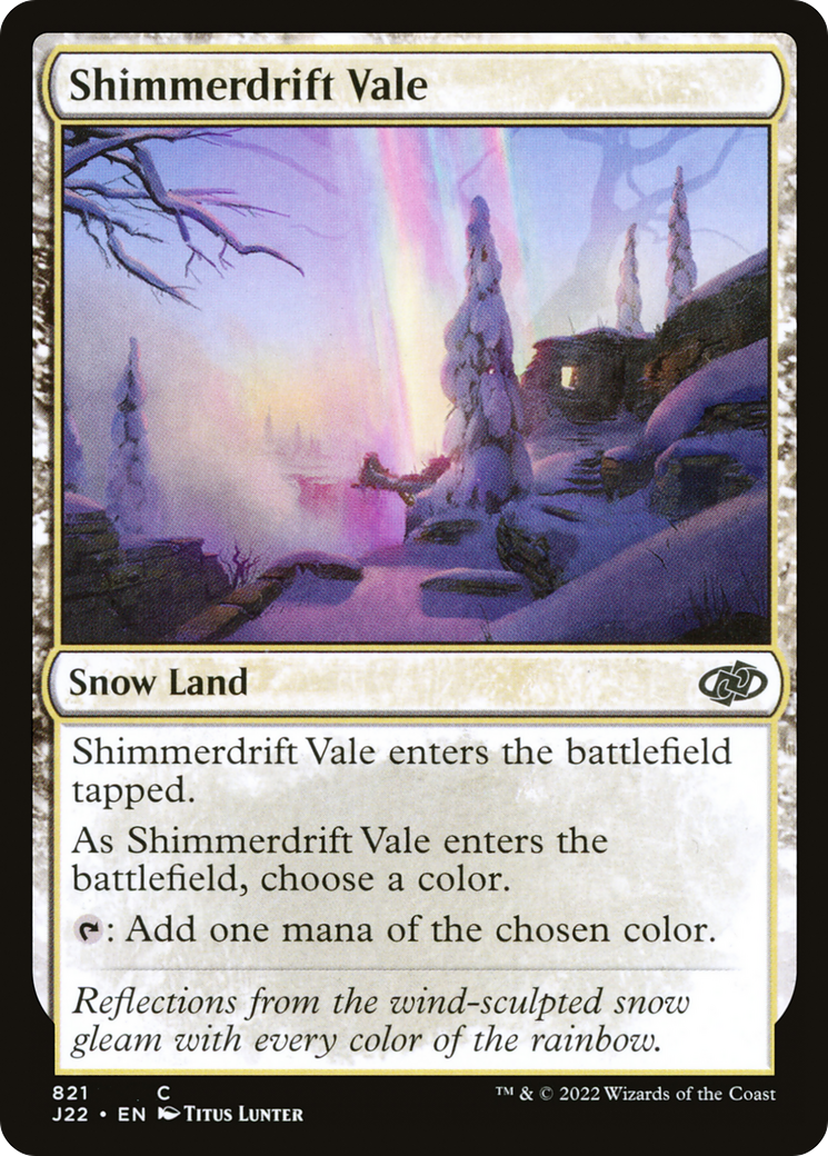 Image of Shimmerdrift Vale (J22-821) - Jumpstart 2022: (snow)