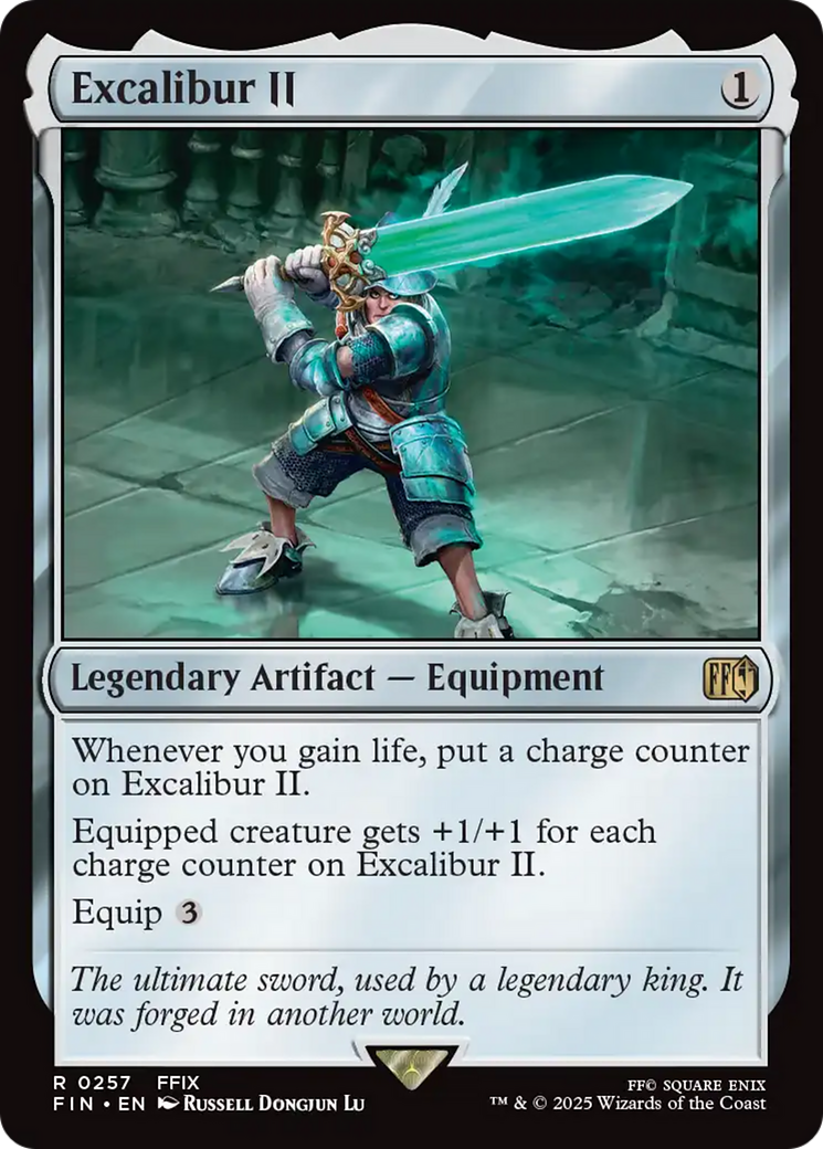 Image of Excalibur II (FIN-257) - FINAL FANTASY