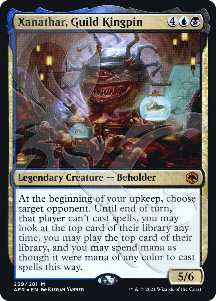 Image of Xanathar, Guild Kingpin (AFR&-239) - Adventures in the Forgotten Realms Promos Foil
