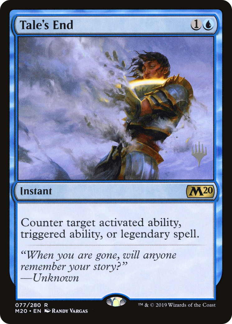 Image of Tale's End (PPM20-077) - Core Set 2020 Promos Foil
