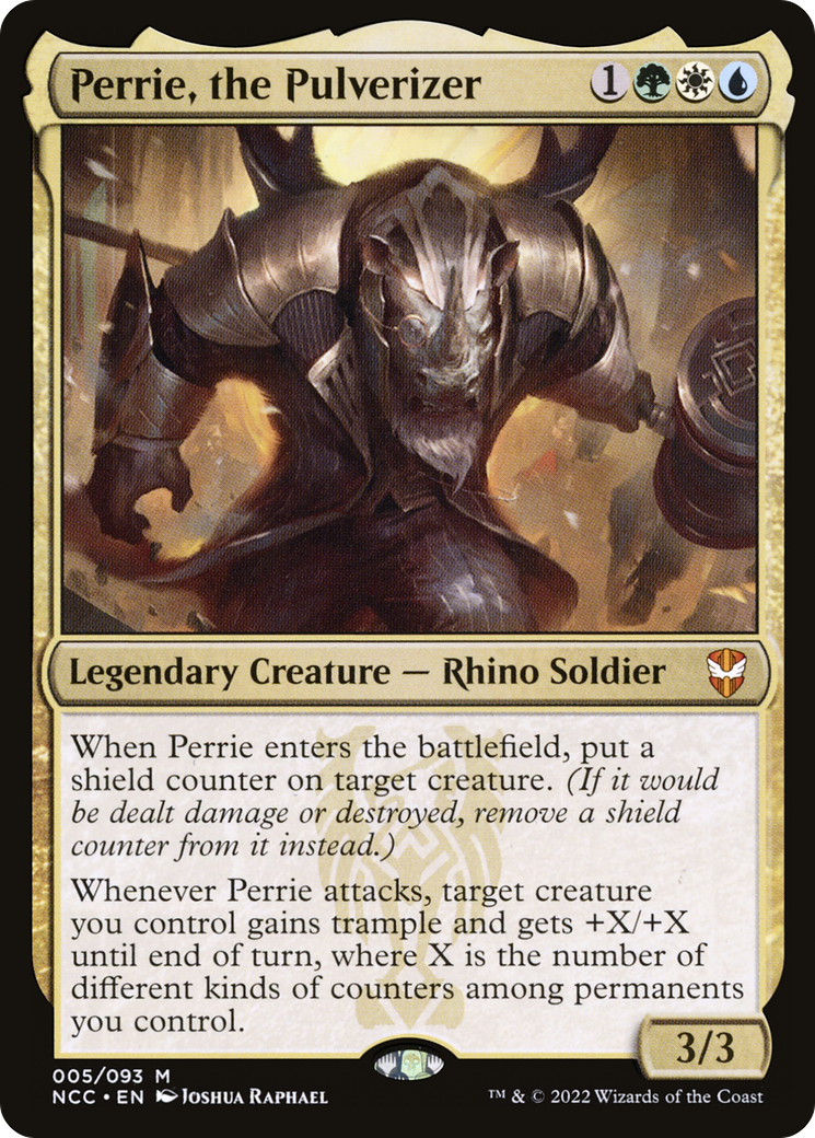 Image of Perrie, the Pulverizer (NCC-005) - New Capenna Commander