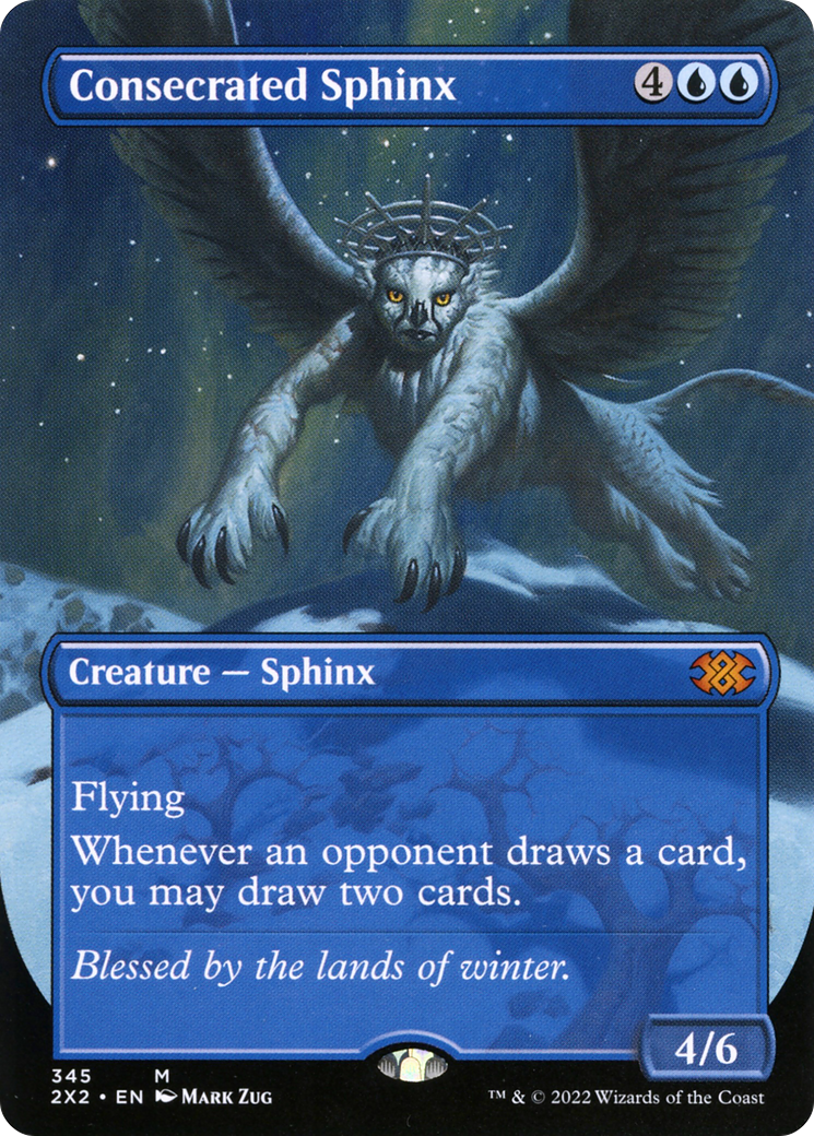 Image of Consecrated Sphinx (Borderless) (2X2-345) - Double Masters 2022 (Borderless)