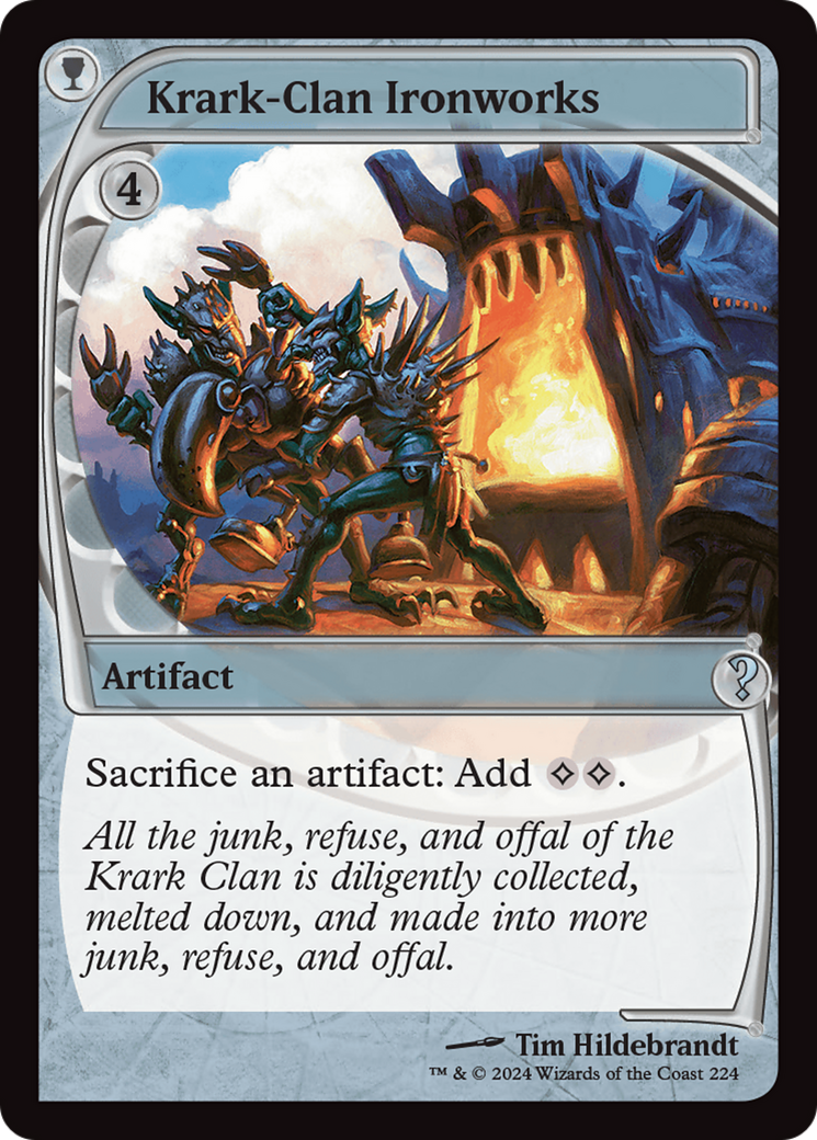 Image of Krark-Clan Ironworks (Future Sight) (MB2-224) - Mystery Booster 2 Foil