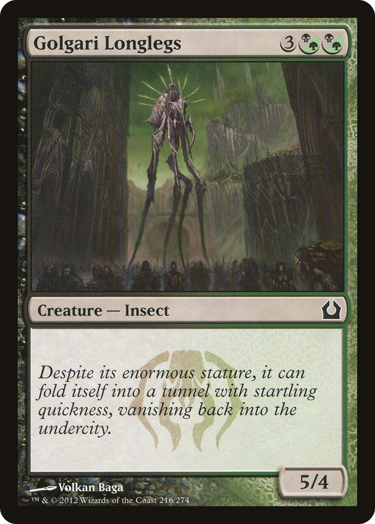 Image of Golgari Longlegs (RTR-216) - Return to Ravnica Foil