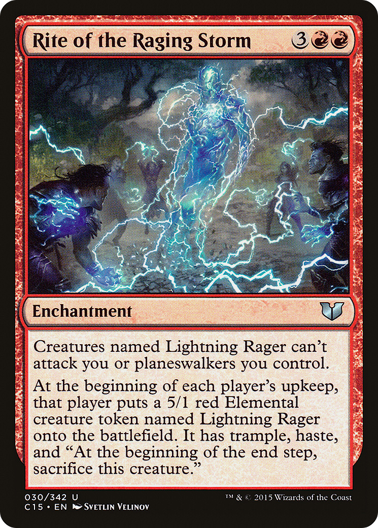 Image of Rite of the Raging Storm (C15-030) - Commander 2015