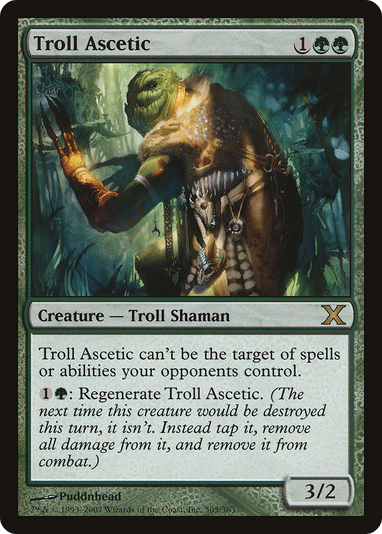 Image of Troll Ascetic (10E-305) - Tenth Edition