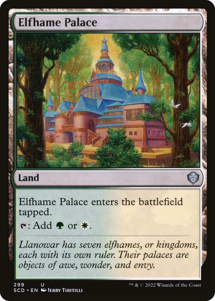 Image of Elfhame Palace (SCD-299) - Starter Commander Decks