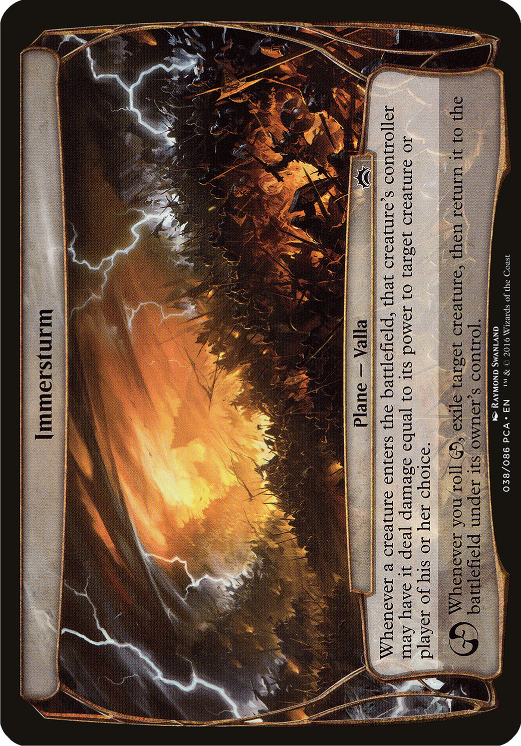 Image of Immersturm (Planechase Anthology) (OVER-) - Planechase Anthology Planes