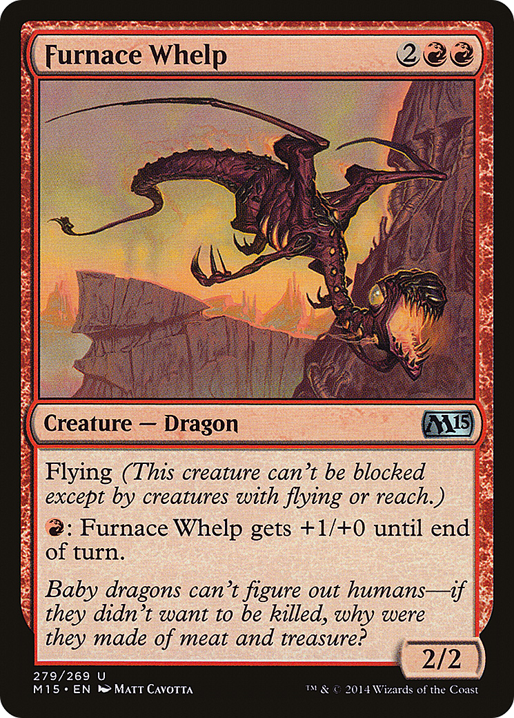 Image of Furnace Whelp (M15-279) - Magic 2015
