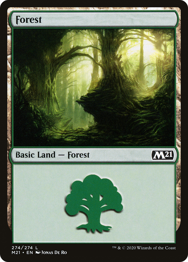 Image of Forest (M21-274) - Core Set 2021
