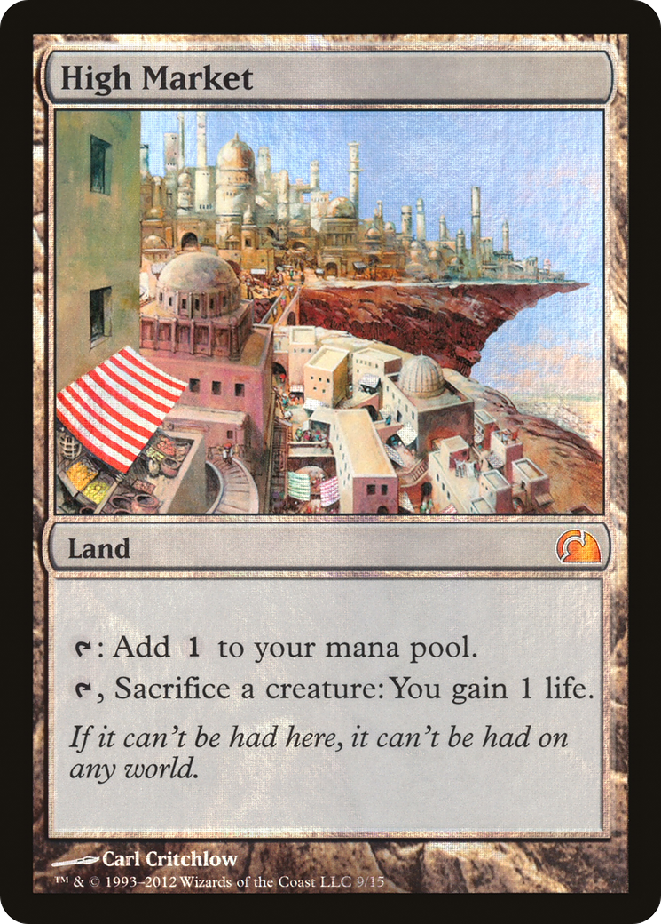 Image of High Market (V12-009) - From the Vault: Realms Foil