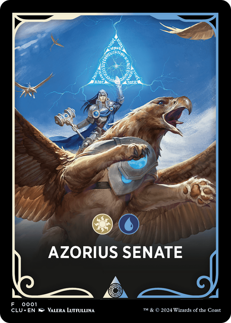 Image of Azorius Senate (FCLU-001) - Ravnica: Clue Edition Front Cards