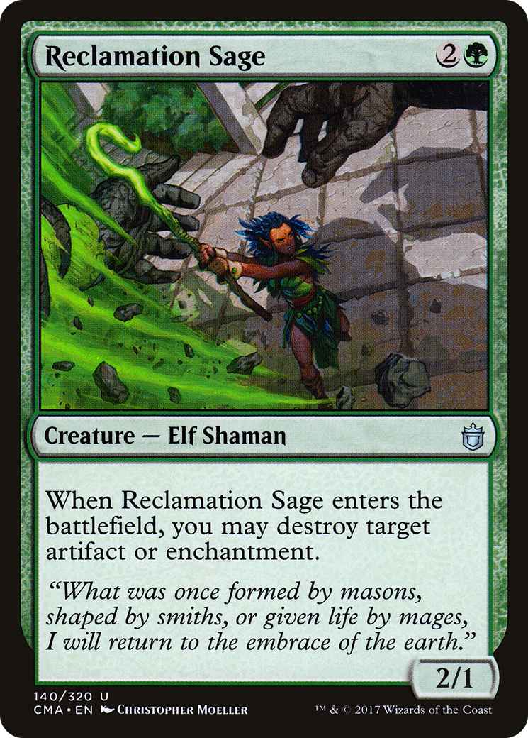 Image of Reclamation Sage (CMA-140) - Commander Anthology