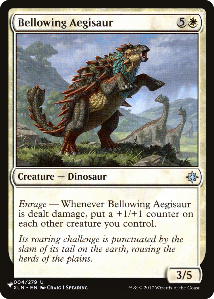 Image of Bellowing Aegisaur (LIST-XLN-4) - The List