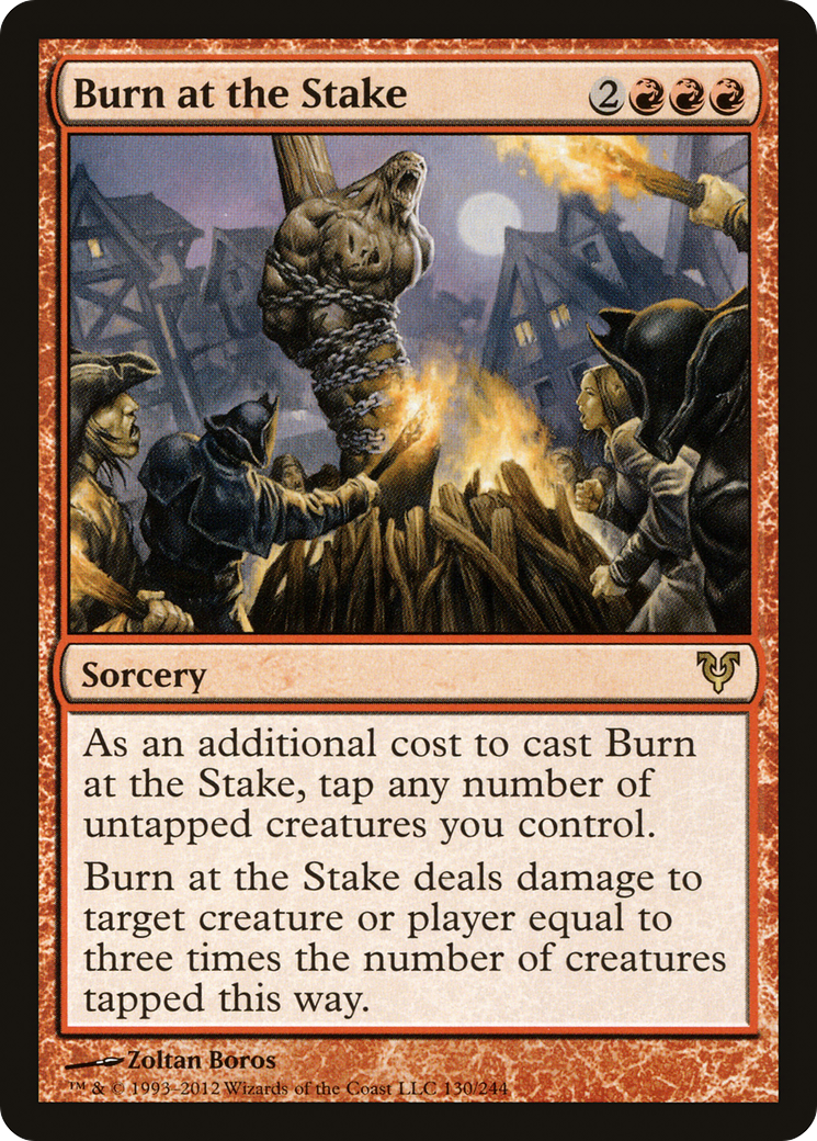 Image of Burn at the Stake (AVR-130) - Avacyn Restored