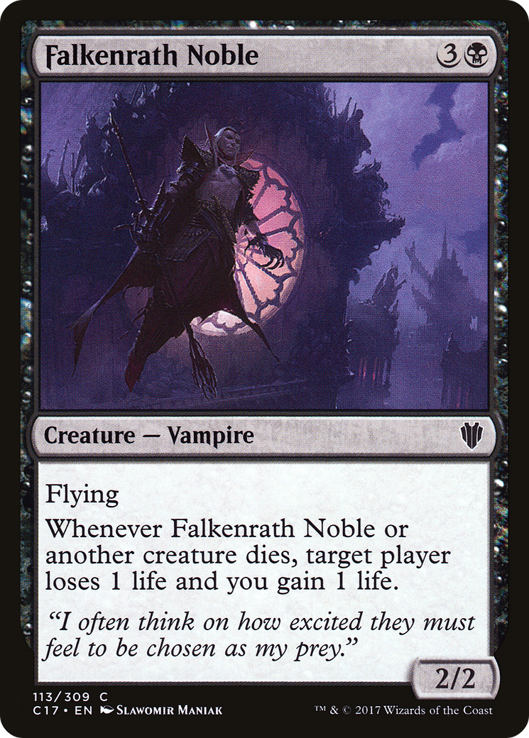 Image of Falkenrath Noble (C17-113) - Commander 2017