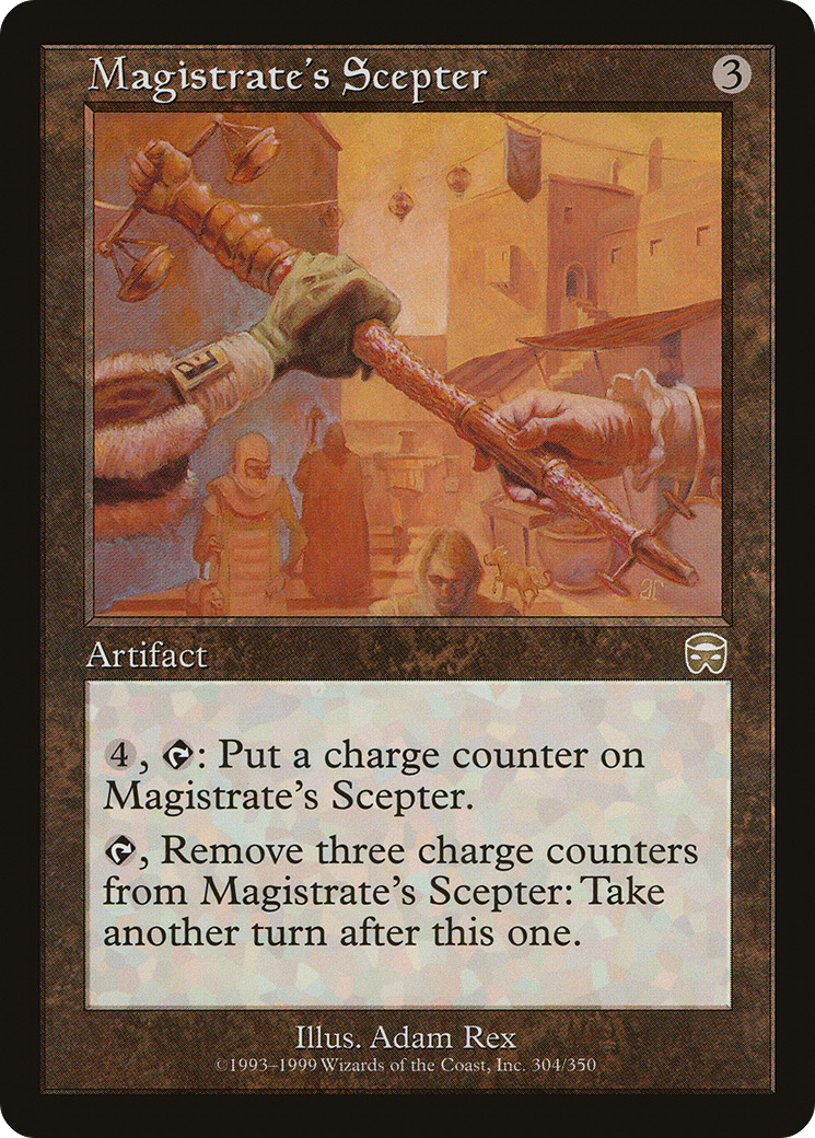 Image of Magistrate's Scepter (MMQ-304) - Mercadian Masques