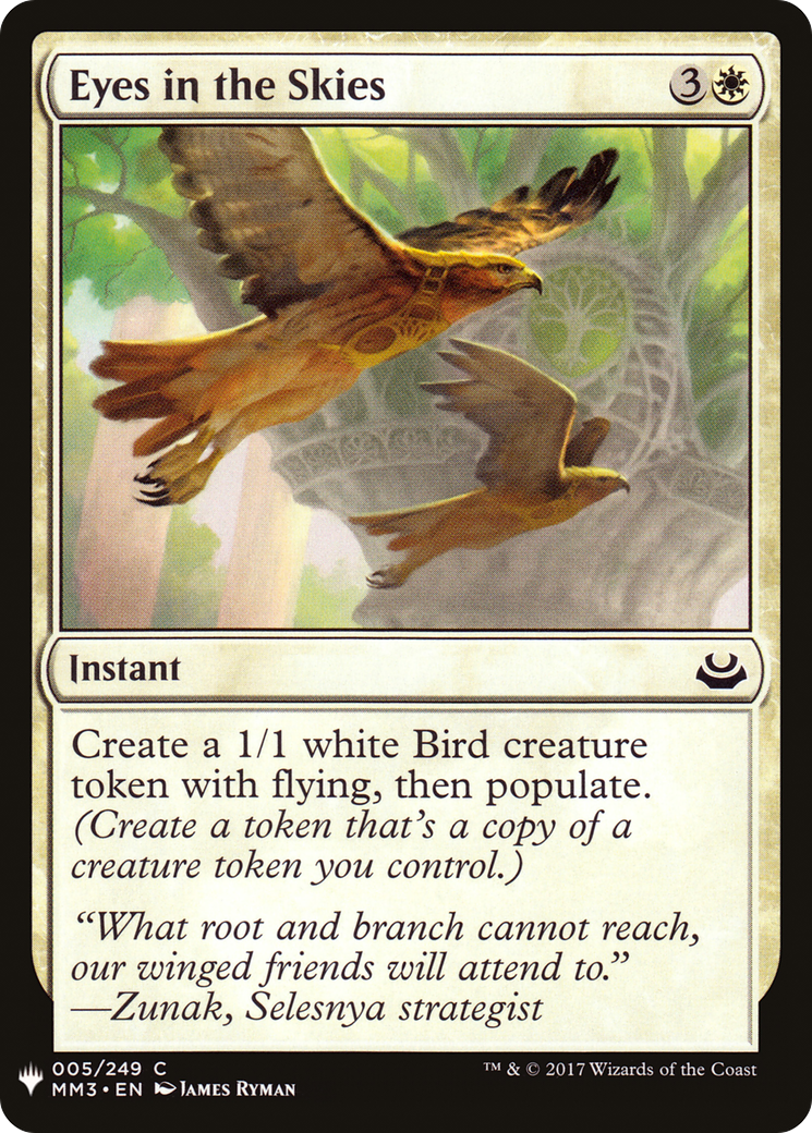 Image of Eyes in the Skies (LIST-MM3-5) - The List