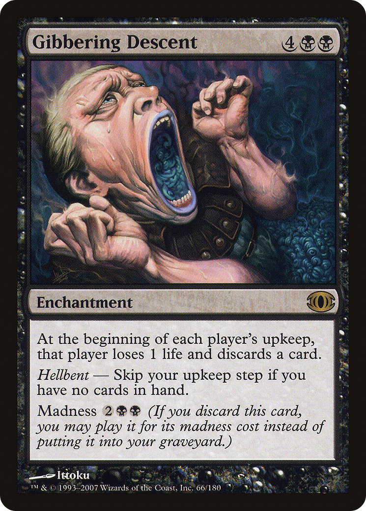 Image of Gibbering Descent (FUT-066) - Future Sight Foil
