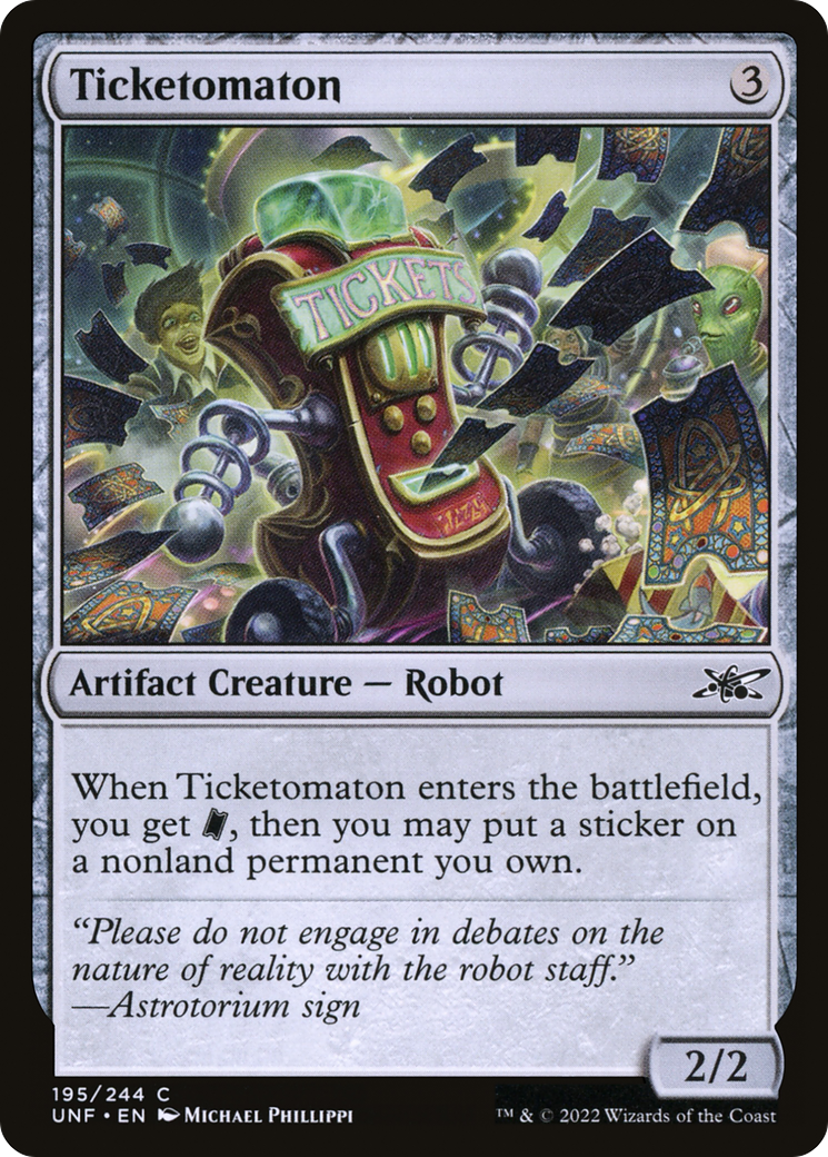 Image of Ticketomaton (UNF-195) - Unfinity