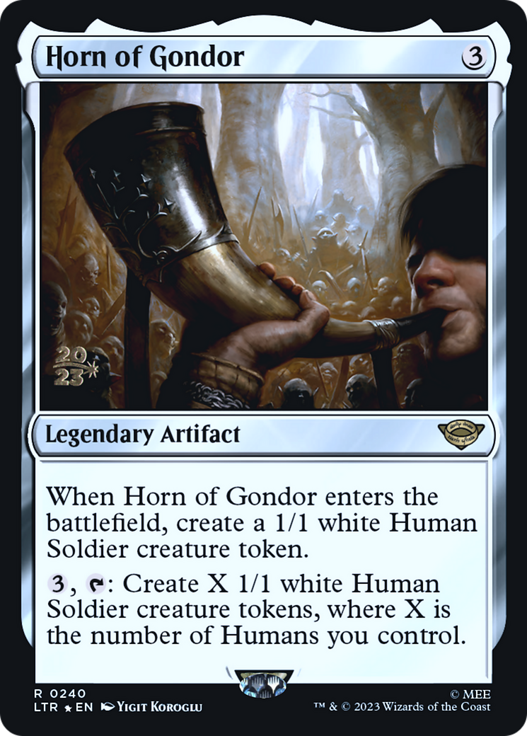 Image of Horn of Gondor (PRE-240) - Tales of Middle-earth Promos Foil