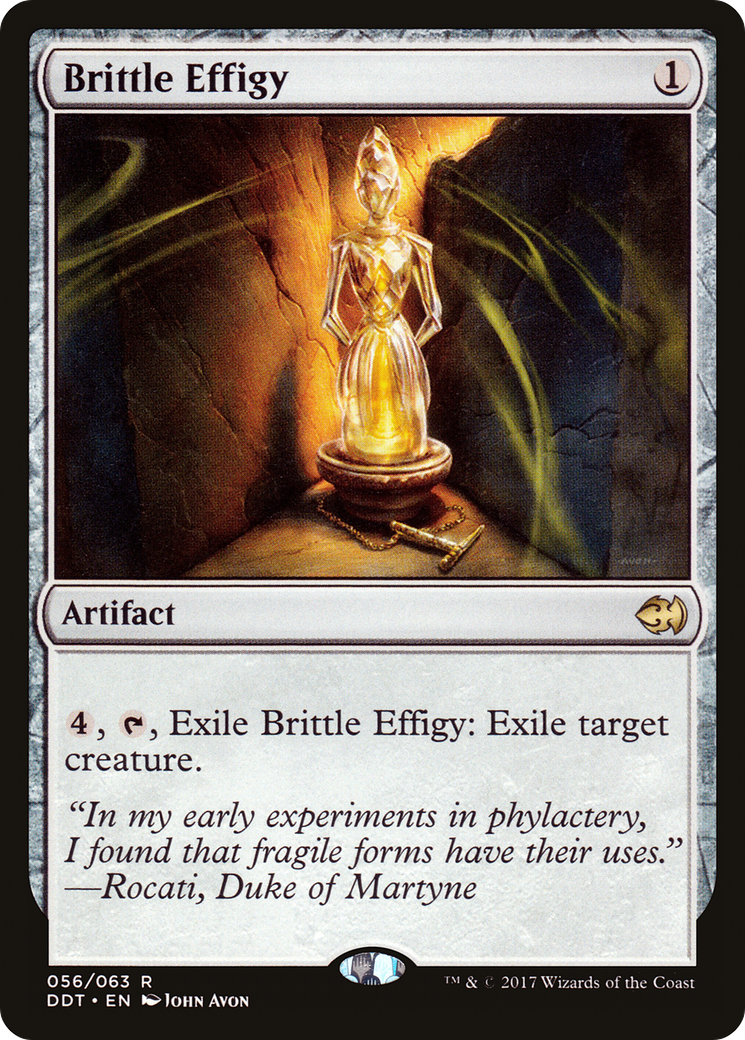 Image of Brittle Effigy (DDT-056) - Duel Decks: Merfolk vs. Goblins