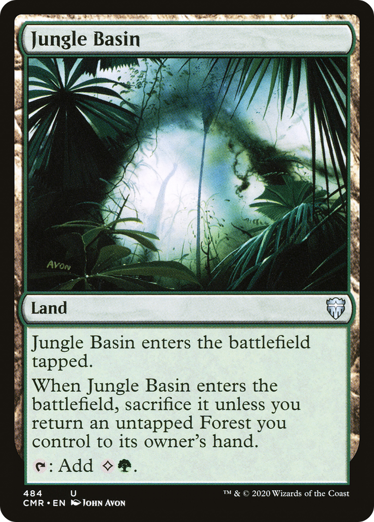 Image of Jungle Basin (CMR-484) - Commander Legends