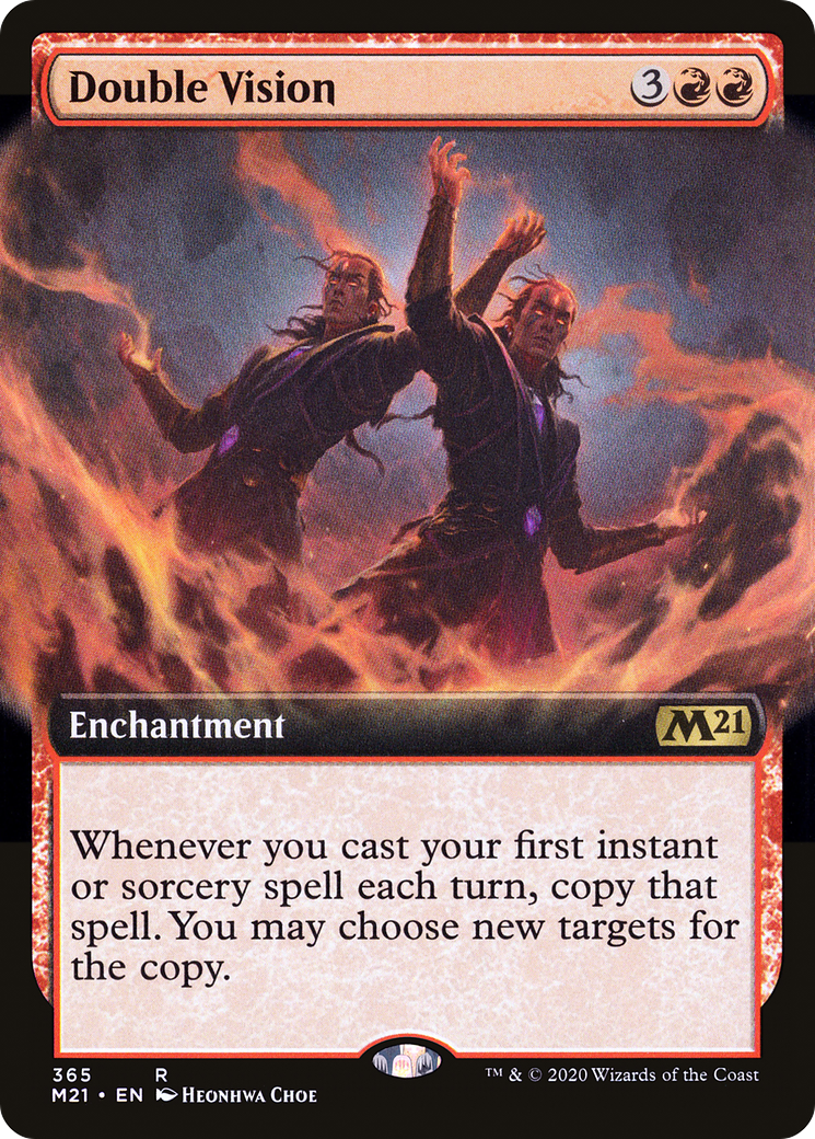 Image of Double Vision (Extended Art) (M21-365) - Core Set 2021: (Extended Art)