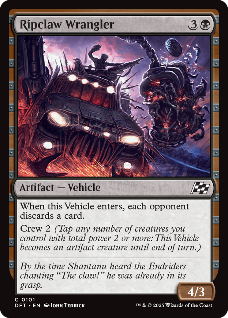 Image of Ripclaw Wrangler (DFT-101) - Aetherdrift Foil