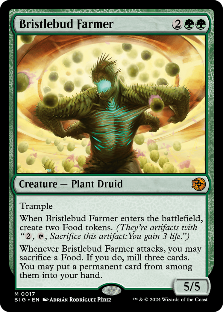 Image of Bristlebud Farmer (BIG-017) - The Big Score Foil