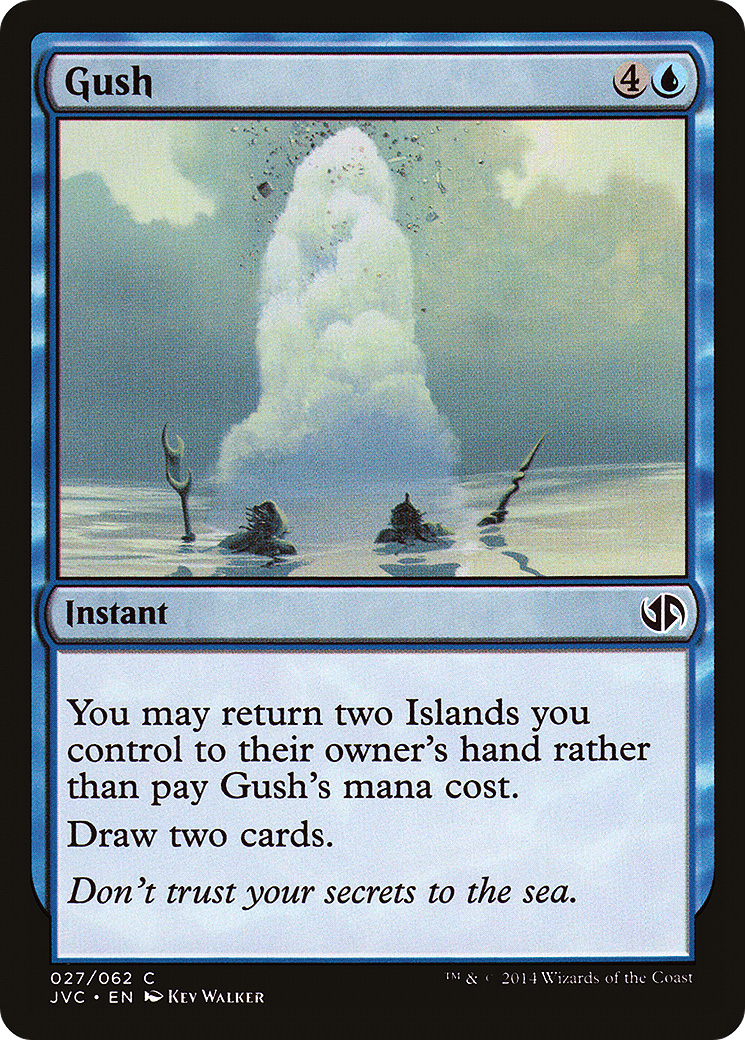 Image of Gush (DD3-) - Duel Decks Anthology: Jace vs. Chandra