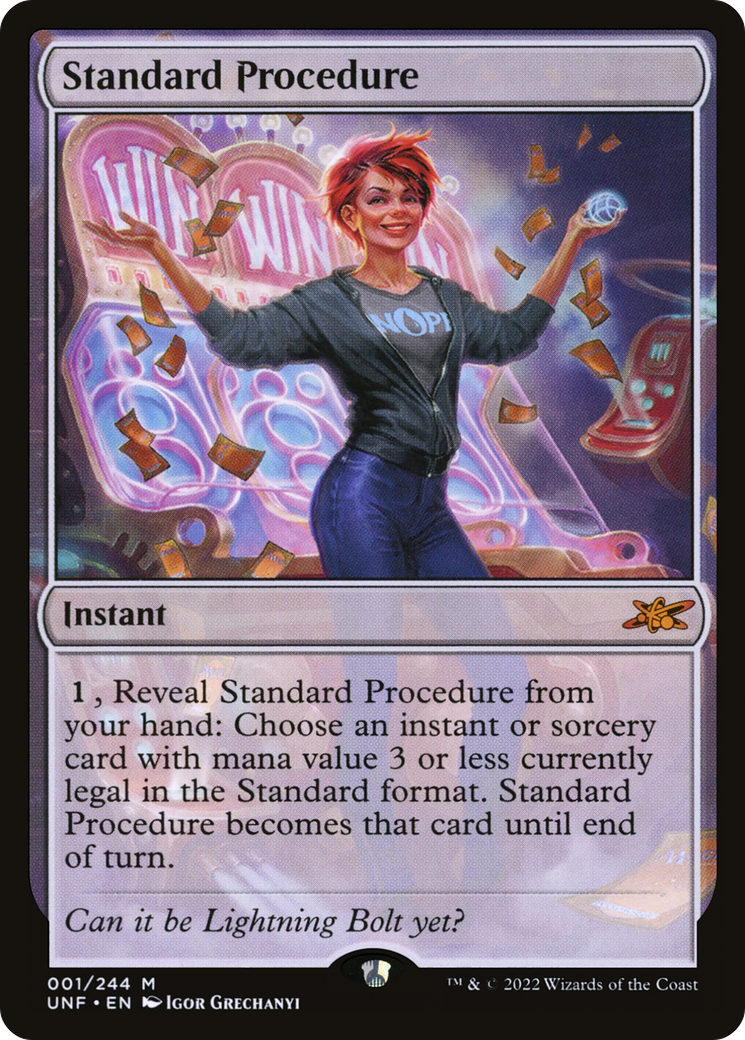 Image of Standard Procedure (UNF-001) - Unfinity