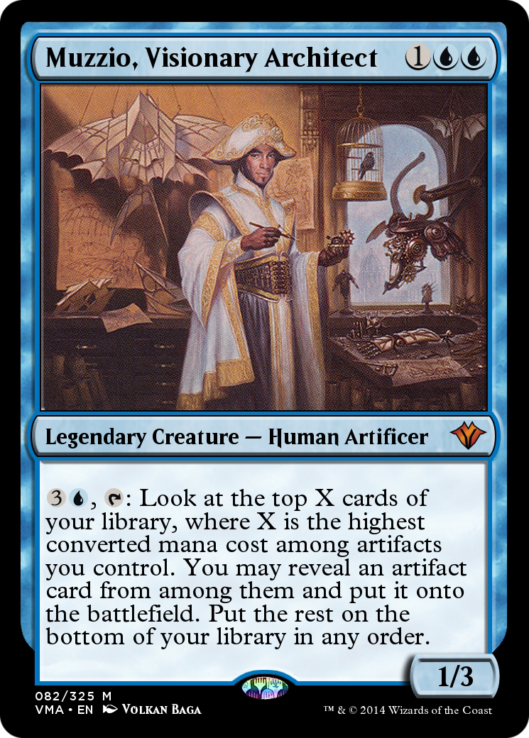 Image of Muzzio, Visionary Architect (VMA-082) - Vintage Masters